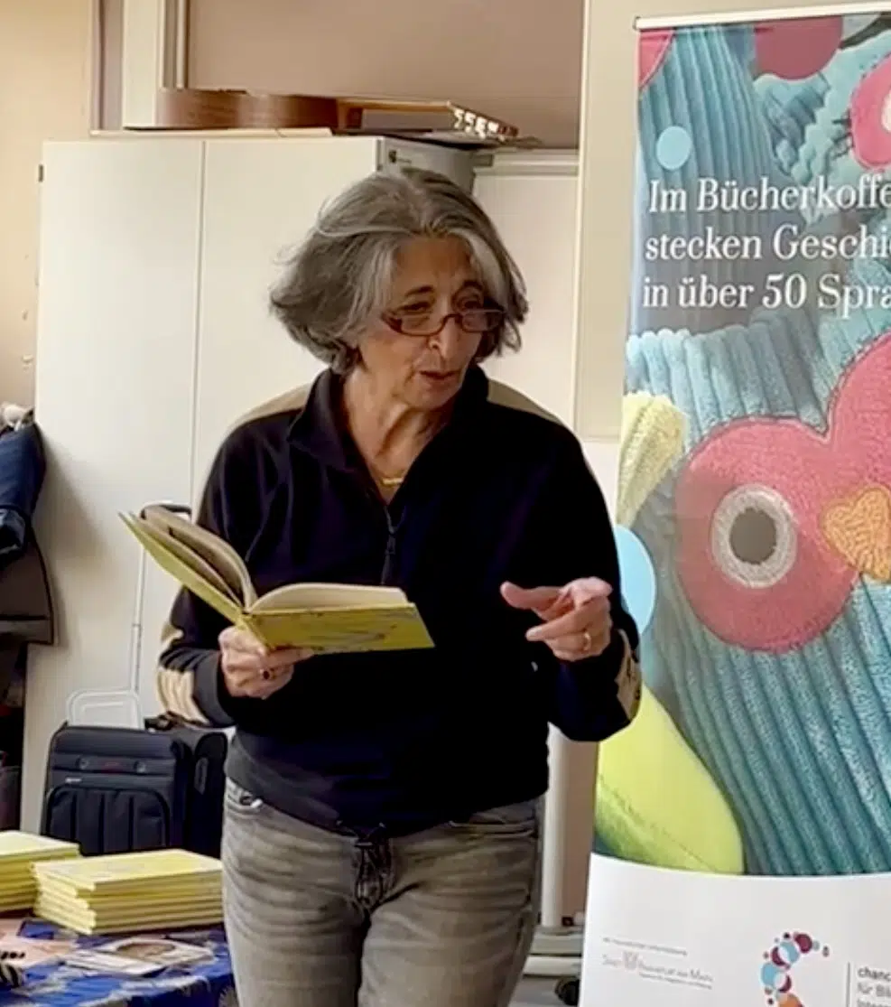 Kinderbuchautorin Nasrin Siege liest an der Erich-Kästner-Schule