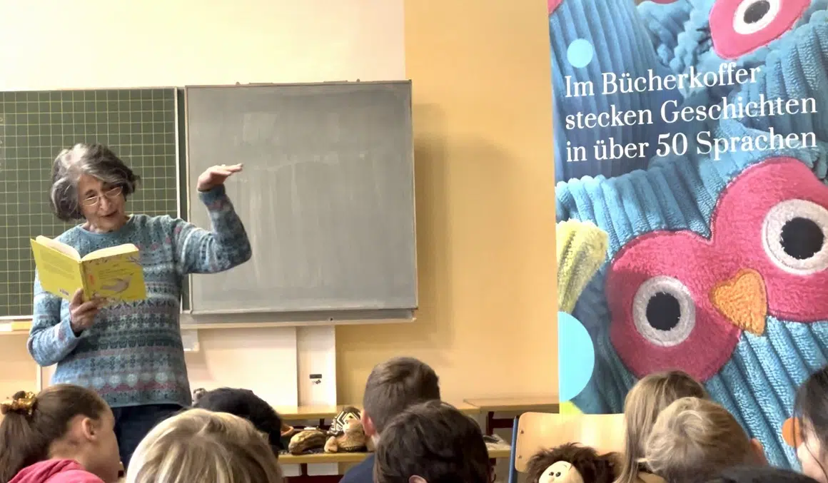 Autorengespräche mit Nasrin Siege an der Linnéschule und der Comeniusschule
