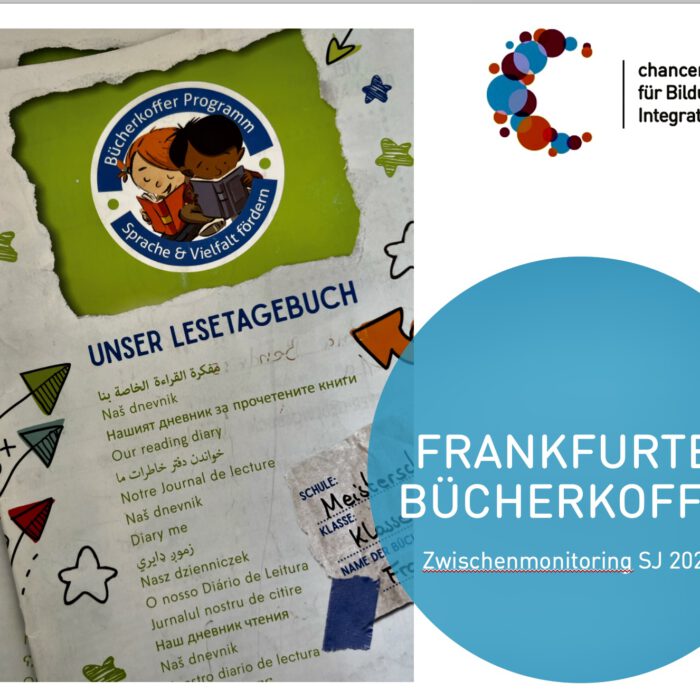 Aktuelle Evaluationsergebnisse des Frankfurter Bücherkofferprogramms Aktuelle Evaluationsergebnisse des Frankfurter Bücherkofferprogramms